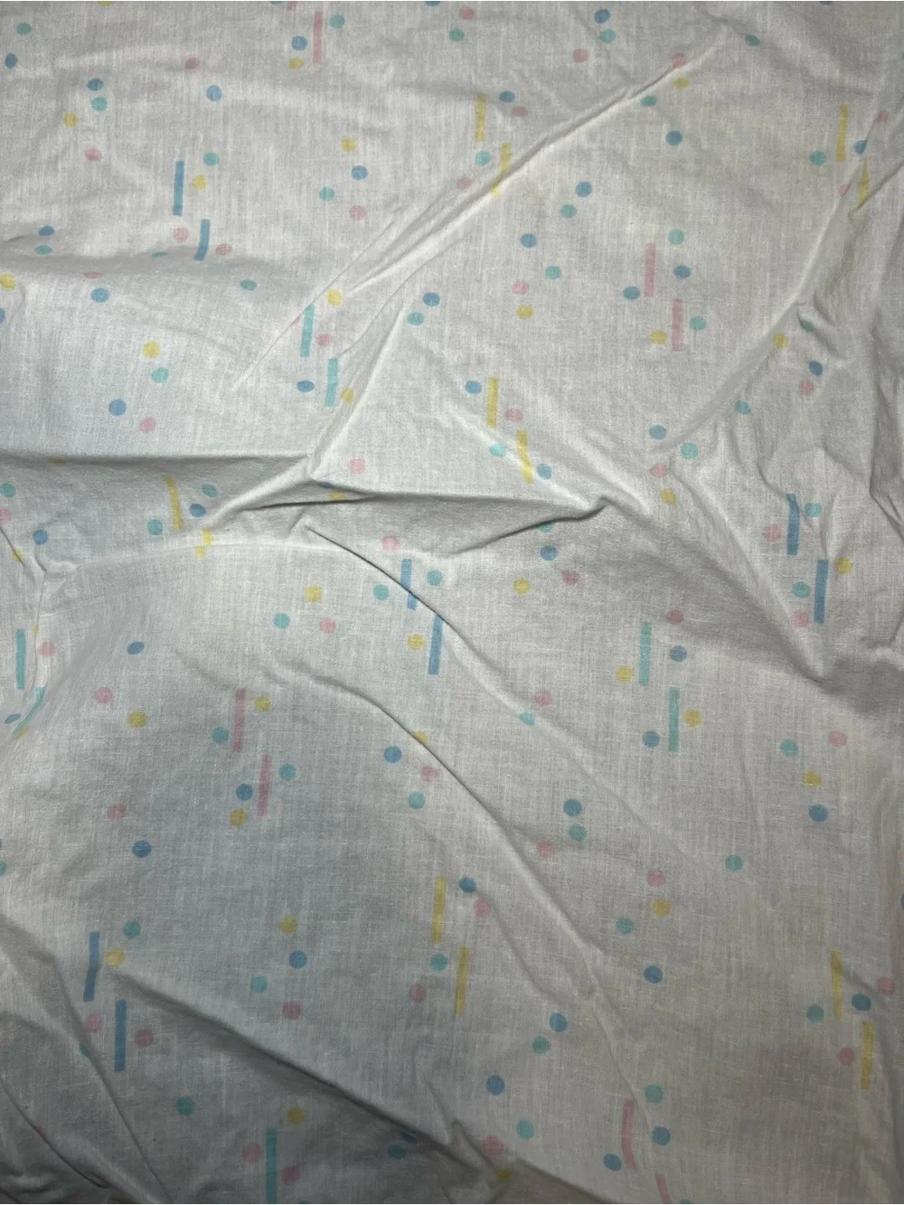 Vintage 1958 Baby Snoopy Woodstock Crib Quilted Blanket & Sheet Set Pastel Heart